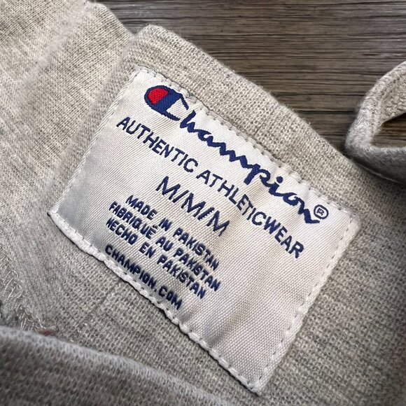 Champion Sweatshirt Adult Medium Gray Big C Reverse Weave Sweatpant - Picture 2 of 3